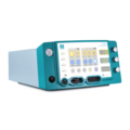 Der CURIS® 4 MHz Radiofrequenz-Generator von Sutter in schräger Frontansicht – vielseitig einsetzbar für präzise chirurgische Anwendungen in HNO, Neuro- und Dermatochirurgie.