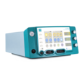 Der CURIS® 4 MHz Radiofrequenz-Generator von Sutter in schräger Frontansicht – vielseitig einsetzbar für präzise chirurgische Anwendungen in HNO, Neuro- und Dermatochirurgie.