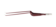 Lange braune bipolare Pinzette in Standardform mit abgewinkelter Spitze vor weißem Hintergrund.