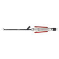Standard straight bipolar forceps with red grip area