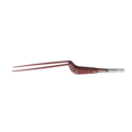 SuperGliss® ELP non-stick bipolare Pinzette in abgewinkelter Ausführung mit ergonomischem Design für präzise und gewebeschonende Koagulation bei neurochirurgischen Eingriffen.